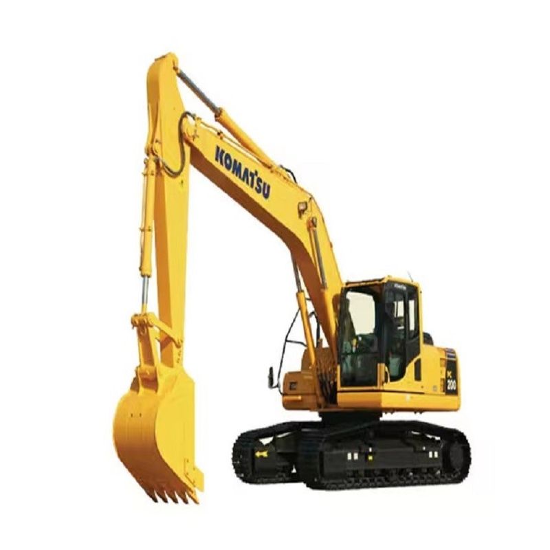 Komatsu İkinci el Hidrolik Japonya kökenli Komatsu PC200-8 sürünen kazma makinesi İyi kaliteli kullanılmış kazma makinesi Komatsu kazma makinesi