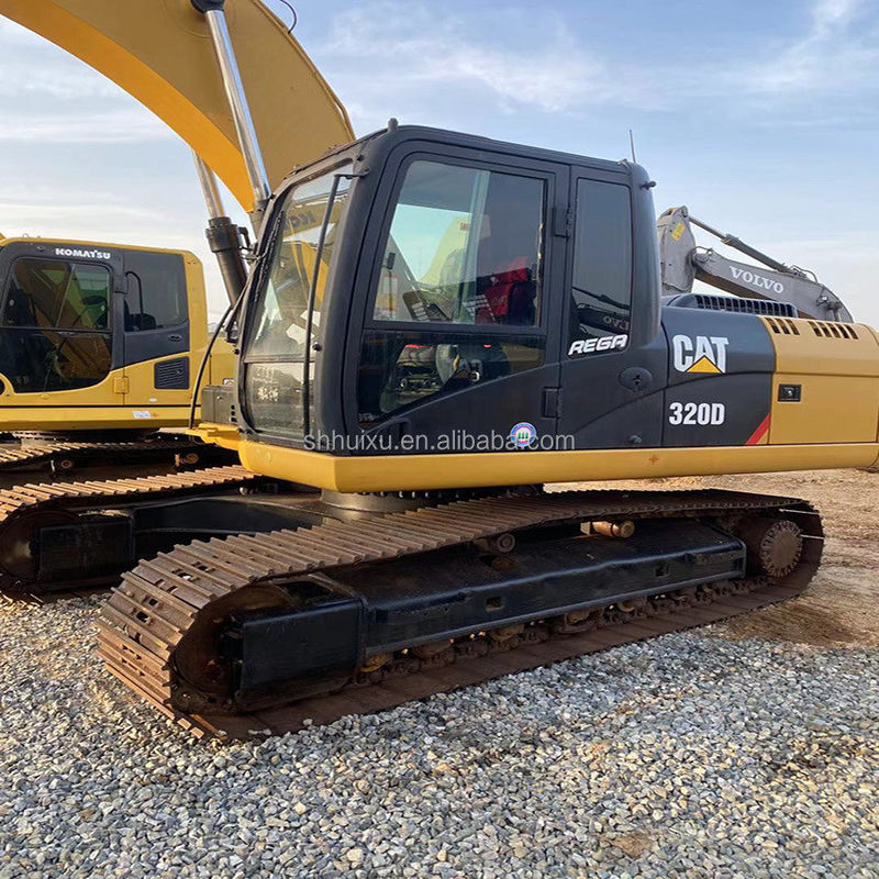 Kullanılmış tırtıl 320b sürünen kazıcı İkinci el hidrolik sürünen kazıcı CAT320D Japonya kökenli satılıyor Caterpillar stokta