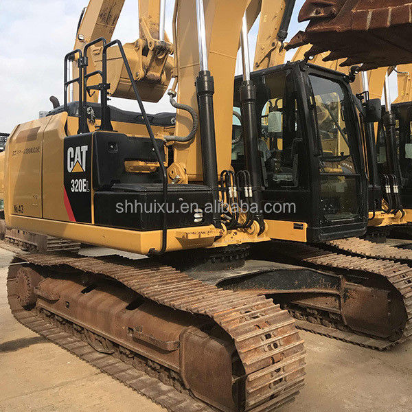 Kullanılmış tırtıl 320d kazıcı Satılık kullanılan kazma makinesi CAT320E Caterpillar stokta