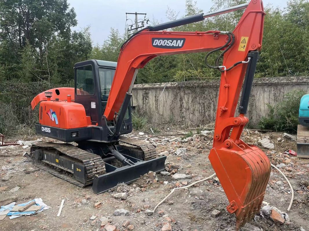 Kullanılmış mühendislik ve inşaat makinesi Doosan 55 satılık kullanılmış kazıkçı satılık kullanılmış kazıkçı