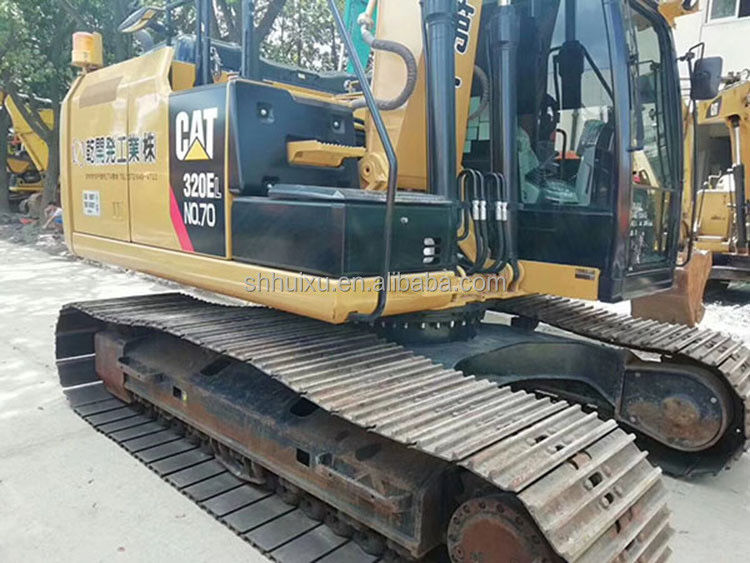 Kullanılmış tırtıl 320d kazıcı Satılık kullanılan kazma makinesi CAT320E Caterpillar stokta
