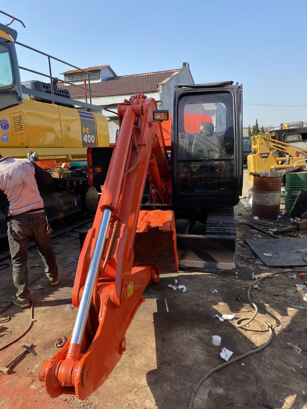 Hitachi stokta kullanılmış Hitachi mini kazıcı zx60 Japonya 2000 / Kullanılmış mini kazıcı Hitachi ZX60 Ucuz fiyat