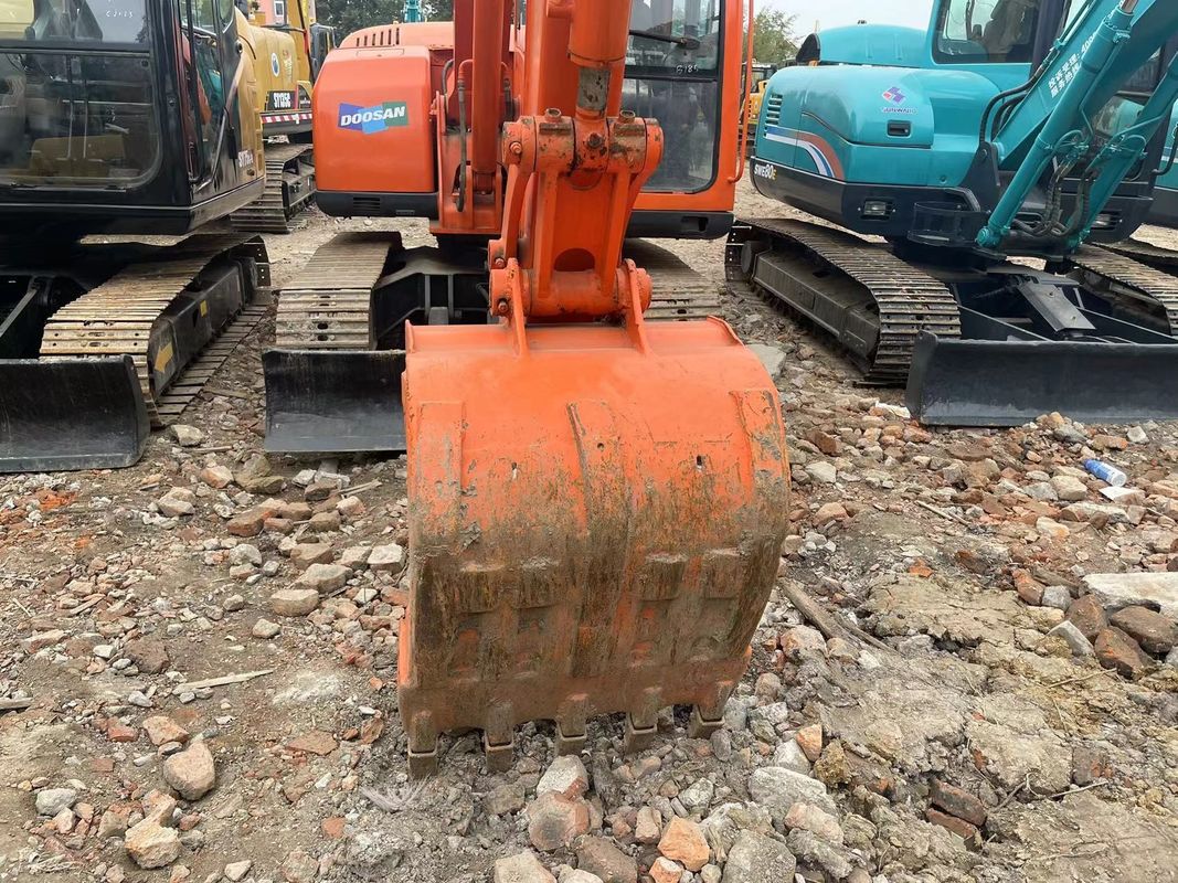İyi performanslı kazıcı Doosan DX75 küçük kazıcı kullanılmış makineler 6 ton kazı mini için satış kazı en iyi