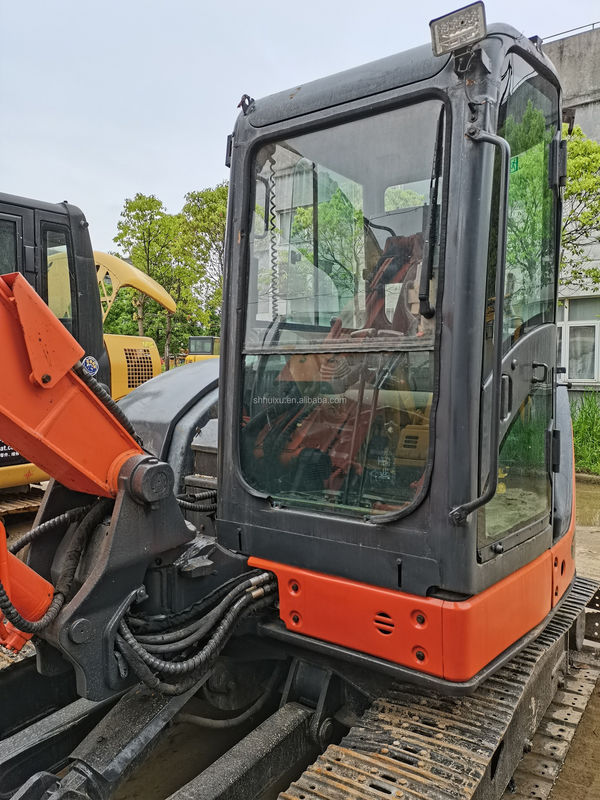Hitachi stokta İyi kalite Hitachi ZX65 İkinci el hidrolik sürünen kazıcı/kullanılmış mini kazıcı Hitachi ZX65 Ucuz fiyat