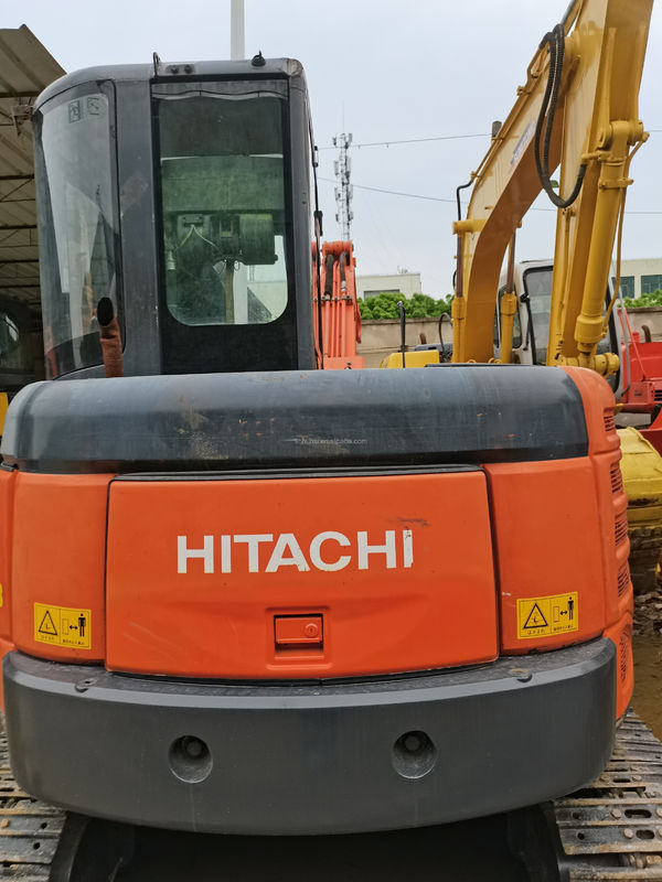Hitachi stokta İyi kalite Hitachi ZX65 İkinci el hidrolik sürünen kazıcı/kullanılmış mini kazıcı Hitachi ZX65 Ucuz fiyat