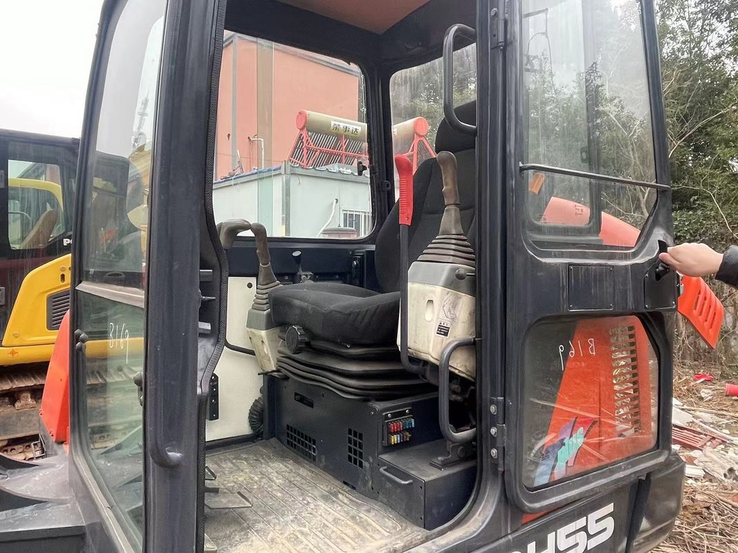 İkinci el Crawler Excavator yüksek kaliteli düşük fiyatlı kullanılmış Doosan55 satılık yol yapım makinesi