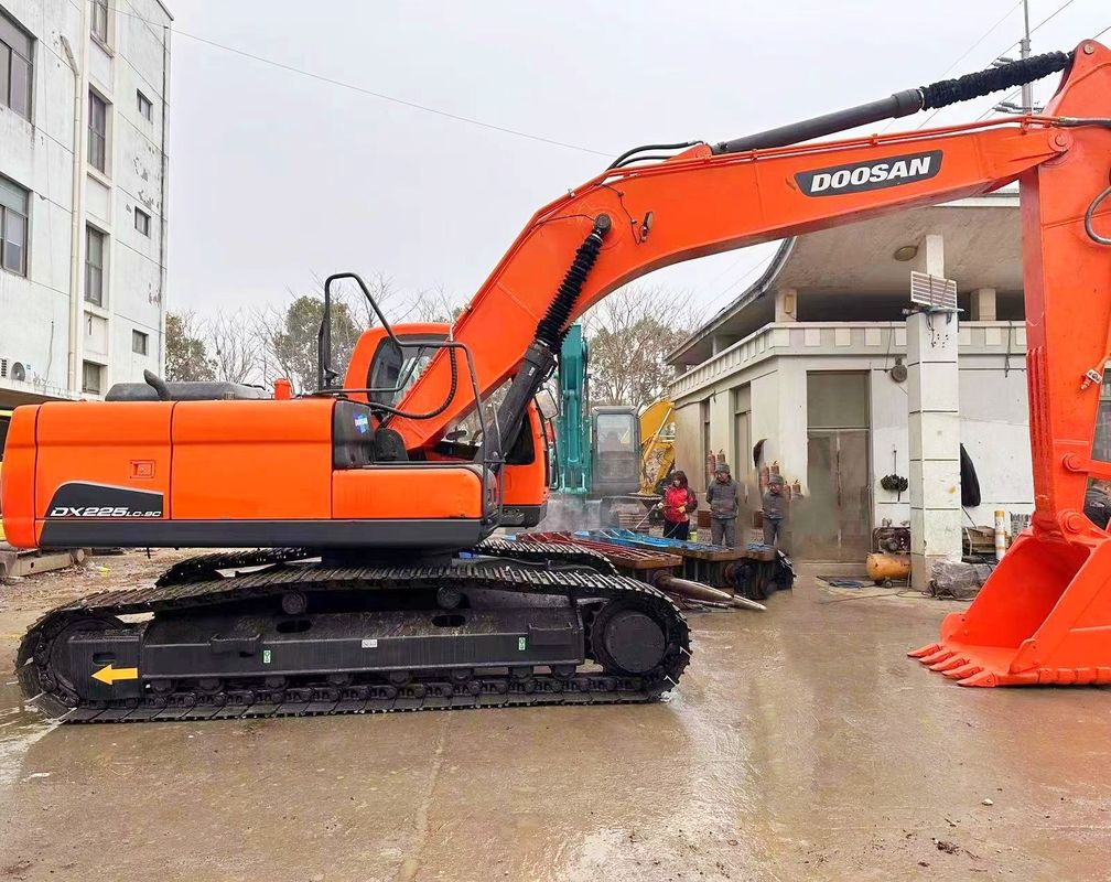 ikinci el kazık makinesi Doosan DX225LC-9 DX70 DX225 DH55 DX60/tekerlekli kazık makineleri kullanılmış ağır ekipman