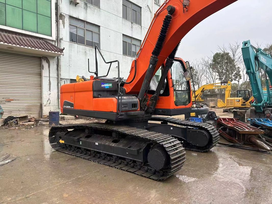 ikinci el kazık makinesi Doosan DX225LC-9 DX70 DX225 DH55 DX60/tekerlekli kazık makineleri kullanılmış ağır ekipman