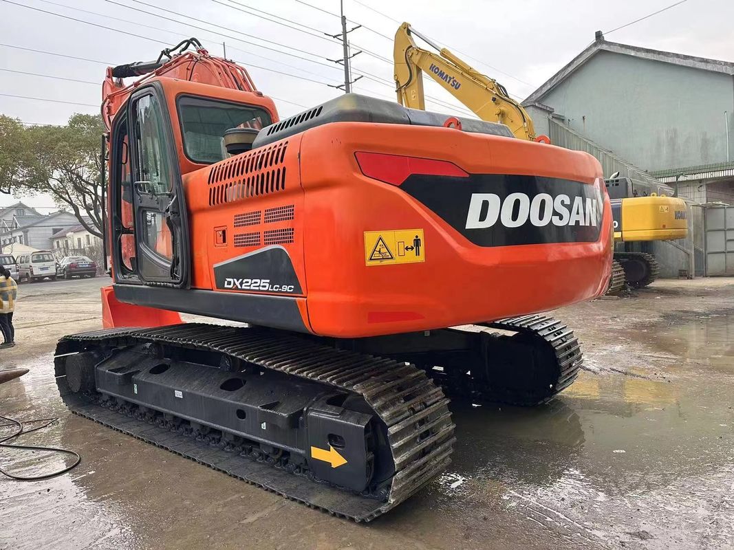 ikinci el kazık makinesi Doosan DX225LC-9 DX70 DX225 DH55 DX60/tekerlekli kazık makineleri kullanılmış ağır ekipman