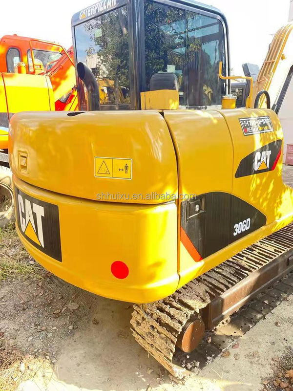 Sıcak satış kullanılmış cat 306d kazık makinesi/ İkinci El küçük hidrolik sürünen kazık makinesi CAT306D CAT 303 cat 306 kazık makinesi
