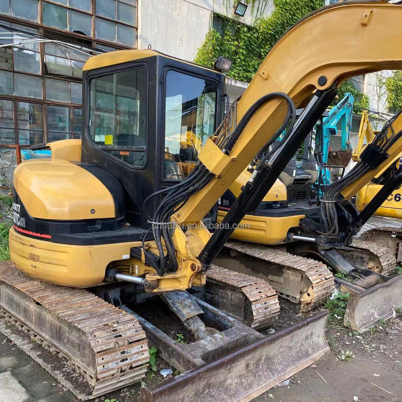 Japonya kökenli İkinci el kaliteli hidrolik sürünen kazıcı CAT307C 7T/kullanılmış mini kazıcı CAT307C ucuz fiyat