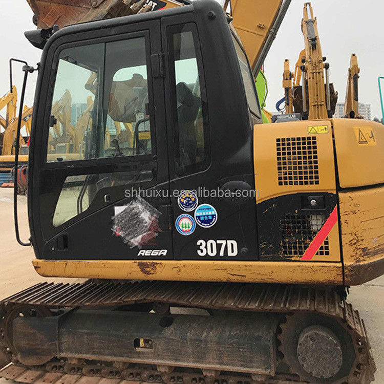 kullanılmış tırtıl cat307D ekskavatörü satılık ikinci el kullanılmış cat 307C ekskavatörü/ düşük fiyatlı kedi ekskavatörü satılık