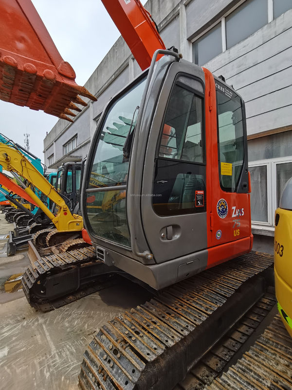Hitachi sıcak satış ikinci el Hitachi 75US hidrolik sürünen kazıcı Japonya kökenli kullanılmış mini kazıcı güzel kalite ucuz fiyat