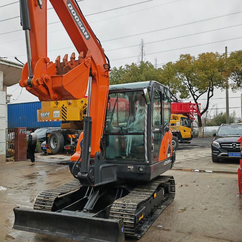 orijinal boya kullanılmış mini kazıcı doosan55/ikinci el doosan55 ucuz fiyat satışta