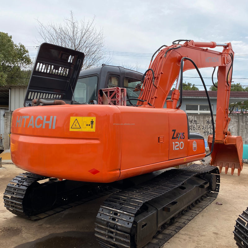 Hitachi Sıcak satış Kullanılmış kazıcı Hitachi 120 Kullanılmış kazma makinesi Hitachi ZX120 Ucuz fiyat
