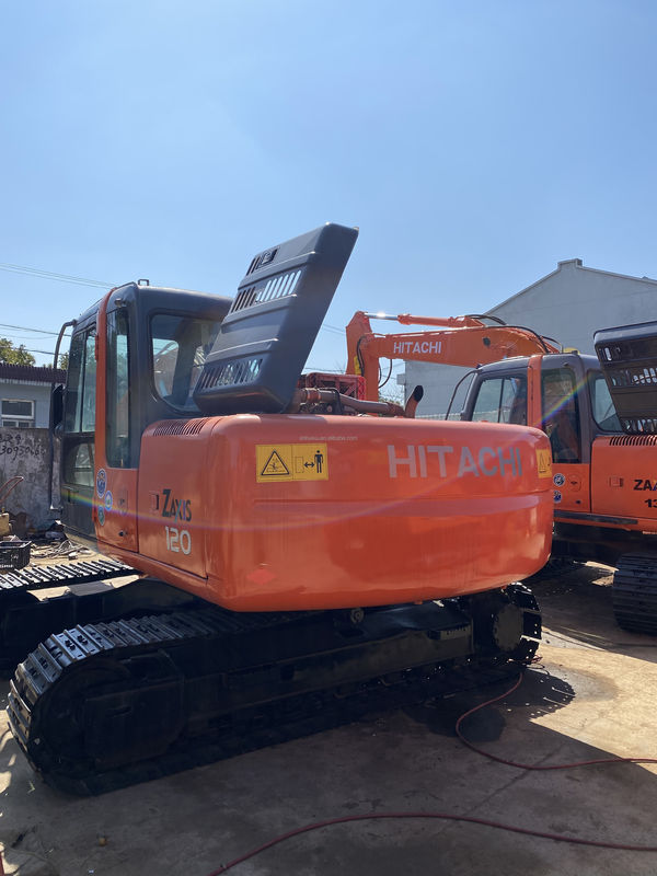 Hitachi Sıcak satış Kullanılmış kazıcı Hitachi 120 Kullanılmış kazma makinesi Hitachi ZX120 Ucuz fiyat