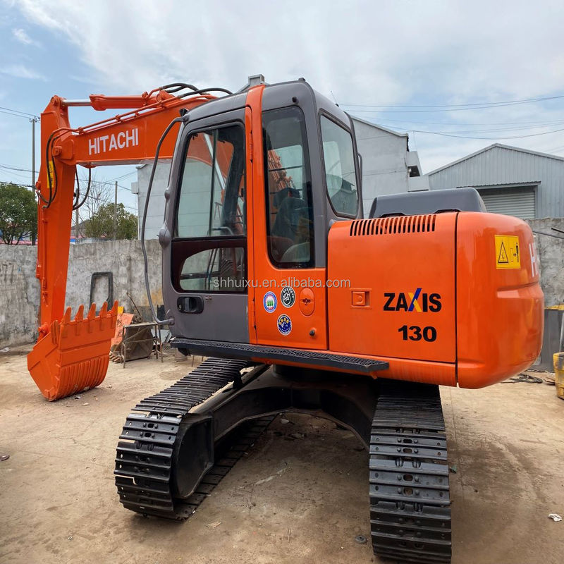 Hitachi Sıcak Satış Sürünen ekskavatör Hitachi ZX130 ikinci el Hidrolik İyi durumda/İsmarlanmış kazma makinesi ucuz fiyat