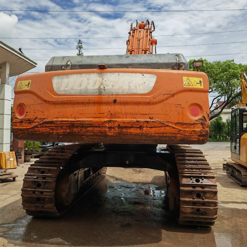 Mükemmel kalite İkinci el hidrolik sürünen kazık makinesi DOOSAN DH500/kullanılmış doosan dh 500 satışta