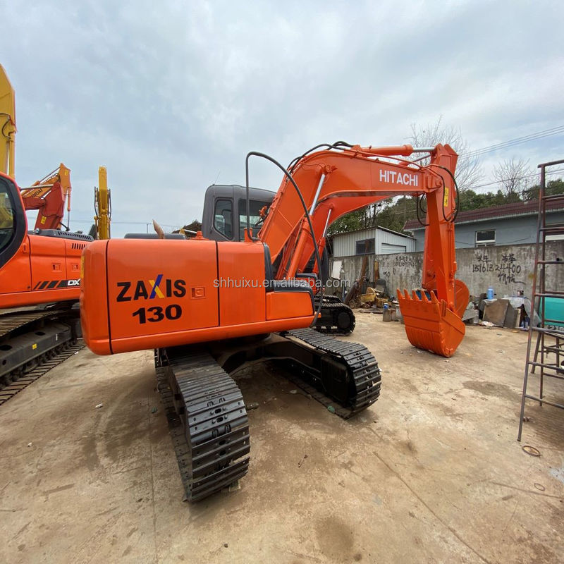 Hitachi Sıcak Satış Sürünen ekskavatör Hitachi ZX130 ikinci el Hidrolik İyi durumda/İsmarlanmış kazma makinesi ucuz fiyat