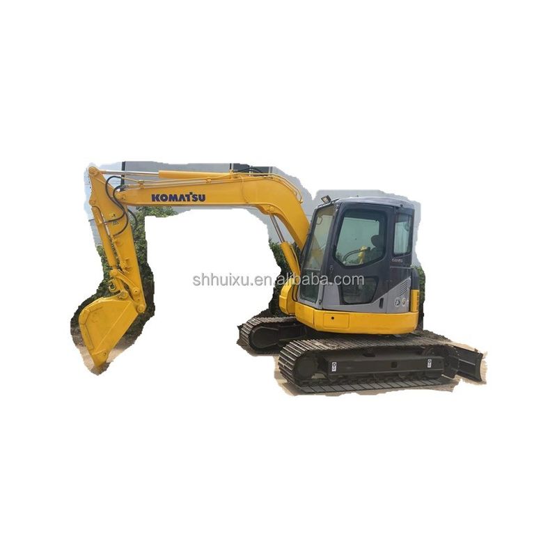 Komatsu Kullanılmış komatsu pc78us sürünen kazıcı Kullanılmış inşaat makinesi kazıcı PC78US kaliteli Komatsu kazıcı
