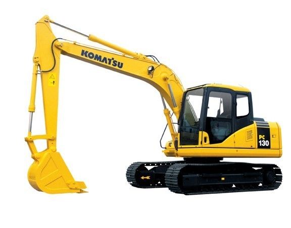 Orijinal Komatsu pc130 kullanılmış sürünen kazıcı ikinci el komatsu pc130 pc130-6 pc130-7 Japonya'da