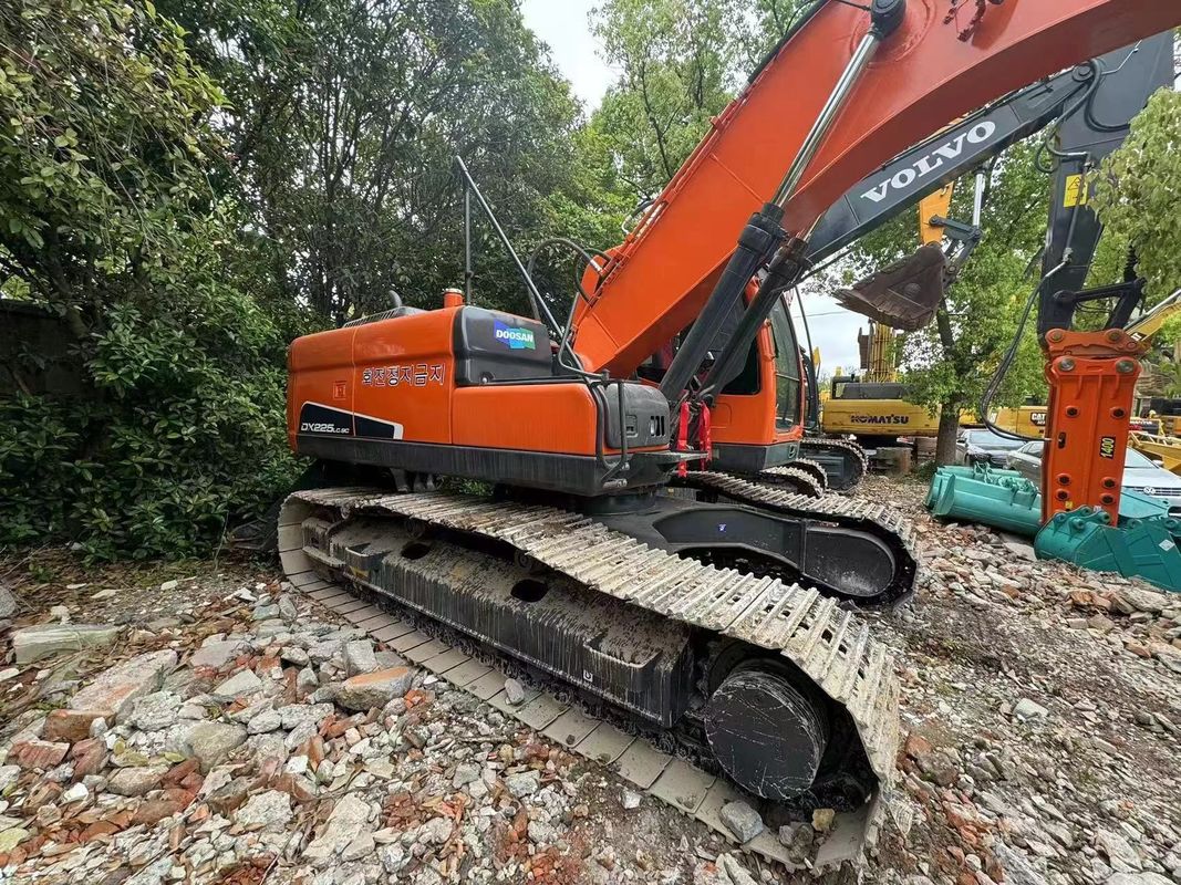 Doosan dh225 satılık kullanılmış kazık makinesi /Çin'de düşük çalışma saatleri kullanılmış doosan dh225 Şangay