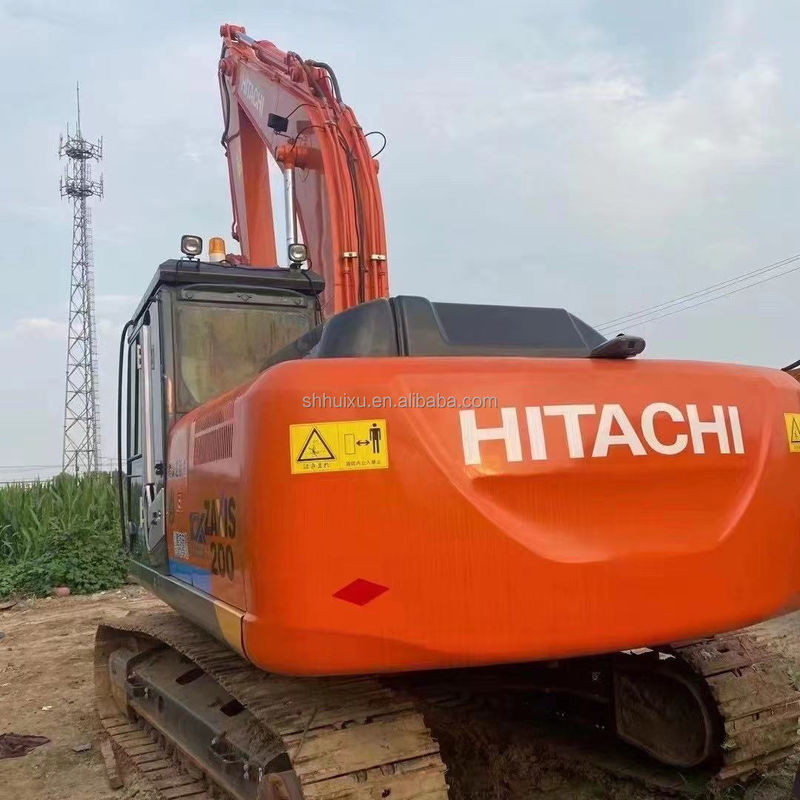 Hitachi stokta Hitachi ZX200-3 ikinci el Hidrolik sürünen kazıcı İyi durumda/kullanılmış kazma makinesi Hitachi ZX200-3 Ucuz fiyat