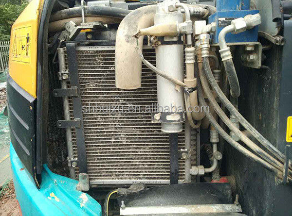 Japonya kalitesi kullanılmış ekskavatör Kubota 155 küçük 5.5 tonluk mini ikinci el sürünen ekskavatör bıçak ve kırıcı hattı ile