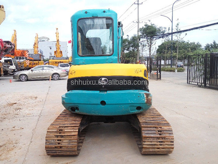 Japonya kaliteli kullanılmış ekskavatör Kubota 161 küçük 6.1 tonluk mini ikinci el sürünen ekskavatör