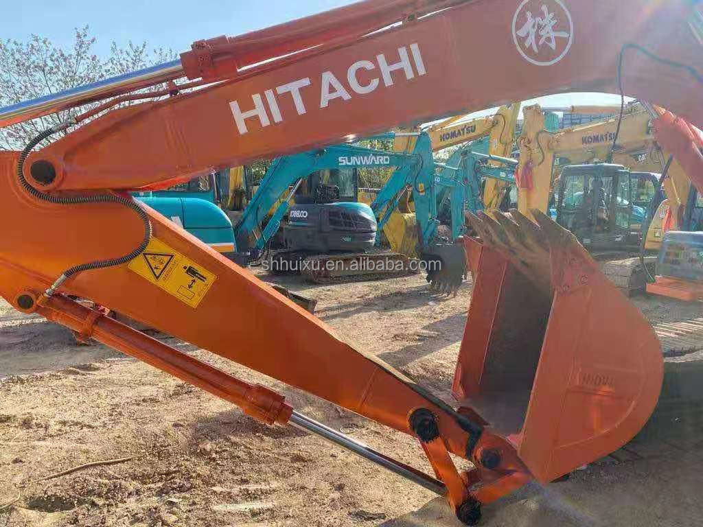 Hitachi stokta En çok satan Hitachi EX120 ikinci el Hidrolik sürünen kazıcı/kullanılmış kazma makinesi Hitachi EX120 Ucuz fiyat