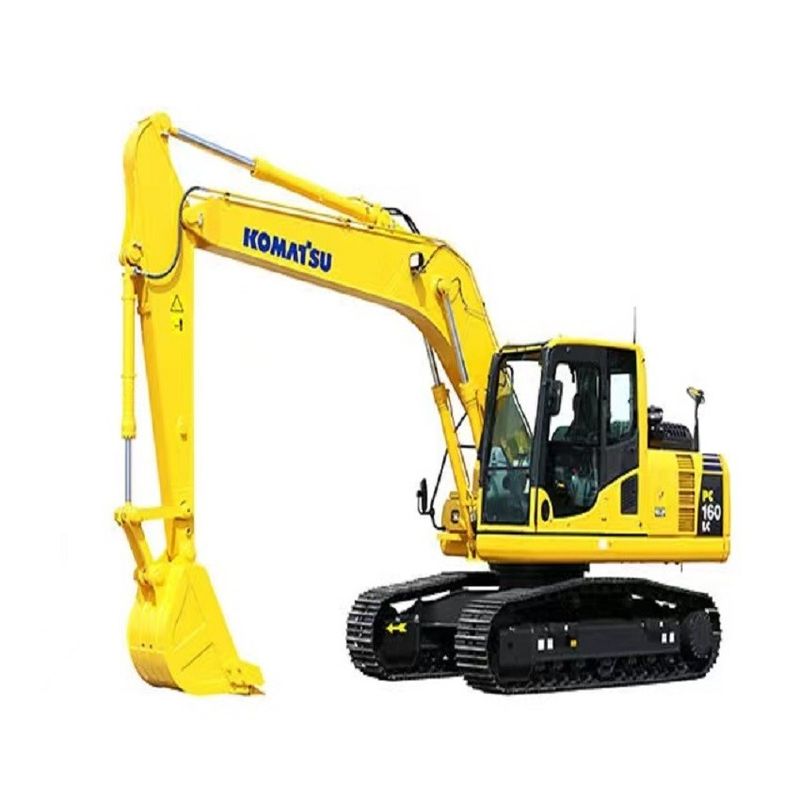 Komatsu 16 ton en iyi orijinal kullanılmış Japonya komatsu PC160 sürünen kazıcı Komatsu kazıcı