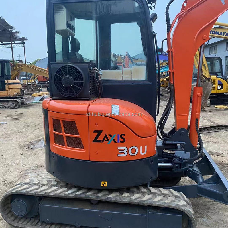 Hitachi sıcak satış İyi kalite Hitachi ZX30U ikinci el hidrolik sürünen kazıcı / Kullanılmış mini kazıcı Hitachi ZX30U Ucuz fiyat
