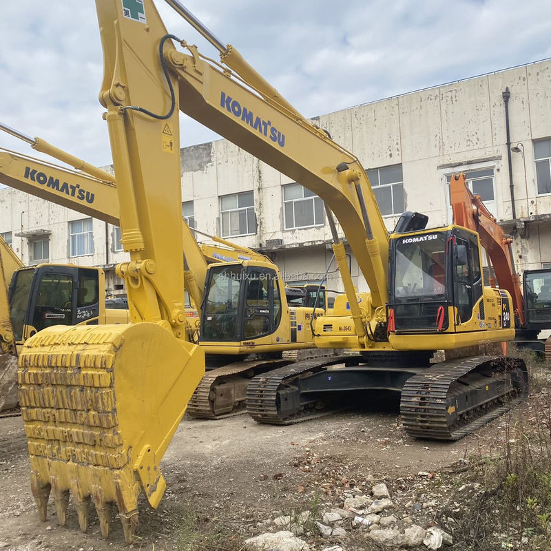 Komatsu 24 tonluk mühendislik kazıcı makinesini kullanmak kolaydır Komatsu PC240 hidrolik kazıcı Komatsu kazıcı