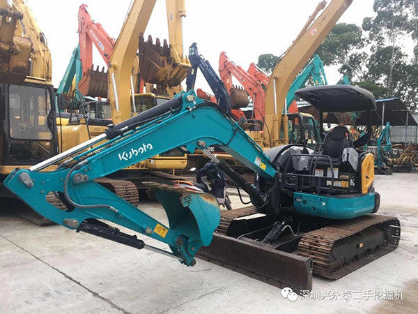Yüksek kaliteli ucuz fiyatlı ekskavatör Kubota 55 Japonya'dan Excavator Kullanılmış ikinci el makine kubota U35 KUBOTA Excavator