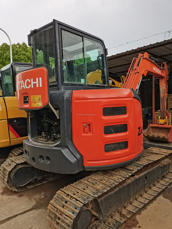 Hitachi stokta Mükemmel kalite Hitachi ZX55U İkinci el hidrolik sürünen kazıcı/kullanılmış mini kazıcı Hitachi ZX55U Ucuz fiyat