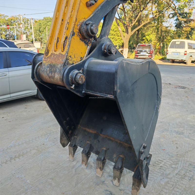 Kullanılmış Tekerlek Hyundai 210-7 Ekskavatör Yüksek kazma gücü Orijinal Motor Hyundai Tekerlek Ekskavatörü