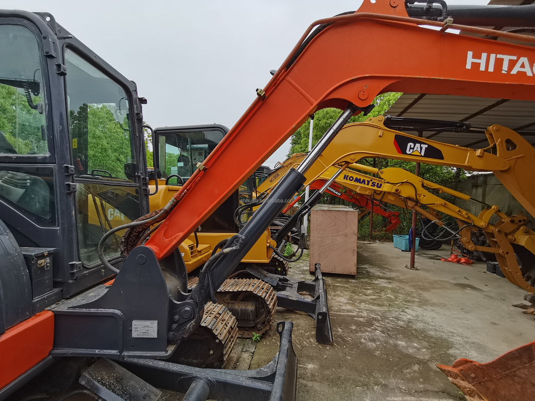 Hitachi stokta Mükemmel kalite Hitachi ZX55U İkinci el hidrolik sürünen kazıcı/kullanılmış mini kazıcı Hitachi ZX55U Ucuz fiyat