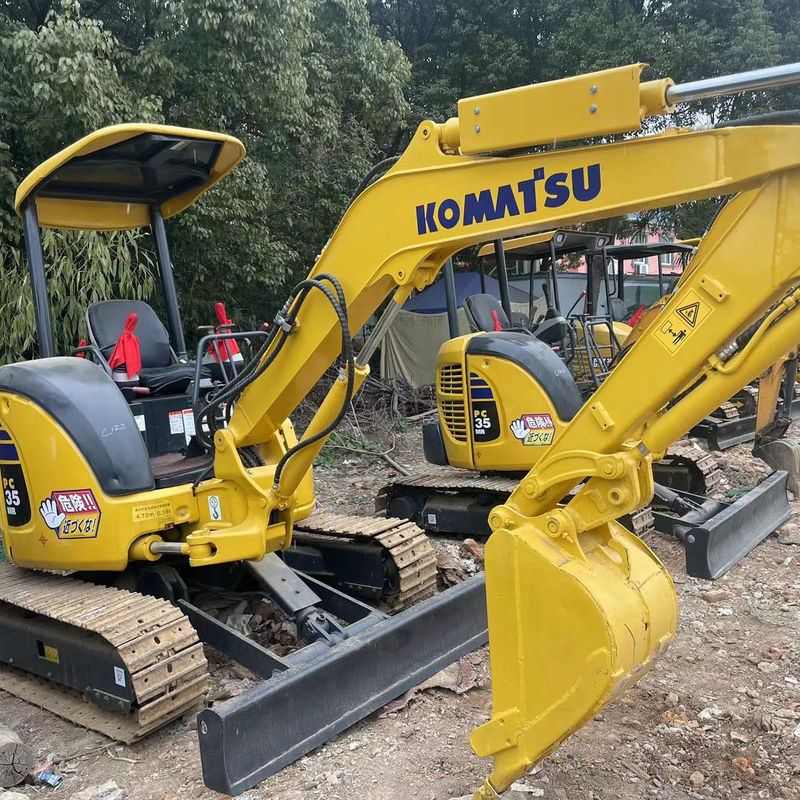 Kullanılmış mükemmel durumda komatsu pc35 stokta şimdi, kullanılmış komatsu kazıcı, komatsu pc35 pc55 pc56 pc70 Çin Ucuz kazıcı