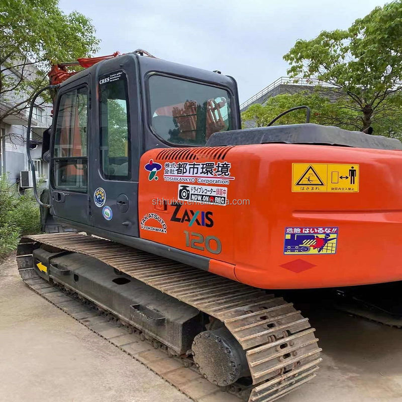 Hitachi Sıcak satış Mükemmel kalite Hitachi ZX120-6 ikinci el Hidrolik sürünen kazıcı/kullanılmış kazma makinesi Hitachi ZX120-6 Ucuz fiyat