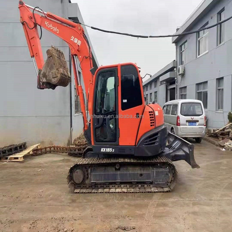 Kullanılmış Crawler Excavator mini excavator Kubota185 kaliteli ucuz fiyatlı, ikinci el Japon markası Kubota185