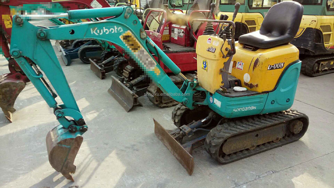 İkinci el hidrolik sürünen kazıcı Kubota08 Yüksek kaliteli/kullanılmış mini kazıcı Kubota08 Japonya kökenli ucuz fiyat