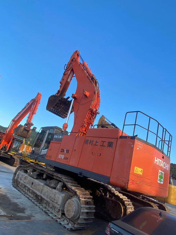En çok satan HITACHI 870 Hidrolik sürünen kazıcı İkinci el Güzel kalite/İsmarlanmış kazma makinesi HITACHI 870 sıcak satış