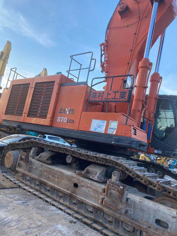 En çok satan HITACHI 870 Hidrolik sürünen kazıcı İkinci el Güzel kalite/İsmarlanmış kazma makinesi HITACHI 870 sıcak satış