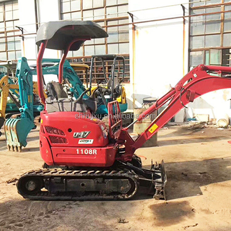 İkinci el hidrolik sürünen kazıcı Kubota17 Yüksek kaliteli/kullanılmış mini kazıcı Kubota17 Japonya kökenli ucuz fiyat