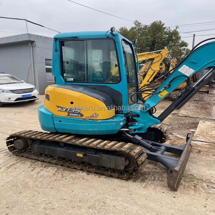 Kullanılmış mini kazıcı Kubota35 Japonya kökenli ucuz fiyat/İkinci el hidrolik sürünen kazıcı Kubota35 Yüksek kalite