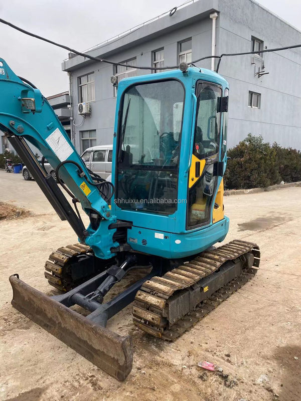 Kullanılmış mini kazıcı Kubota35 Japonya kökenli ucuz fiyat/İkinci el hidrolik sürünen kazıcı Kubota35 Yüksek kalite