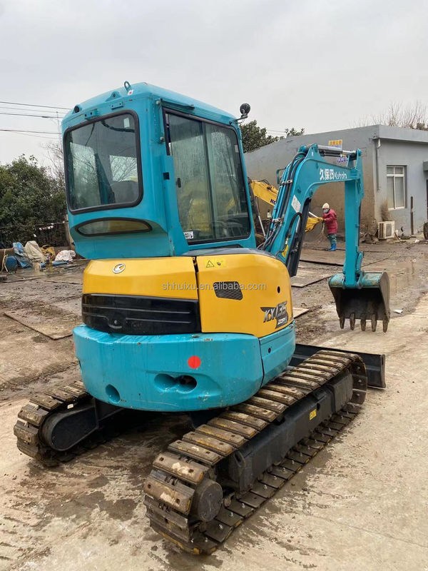 Kullanılmış mini kazıcı Kubota35 Japonya kökenli ucuz fiyat/İkinci el hidrolik sürünen kazıcı Kubota35 Yüksek kalite