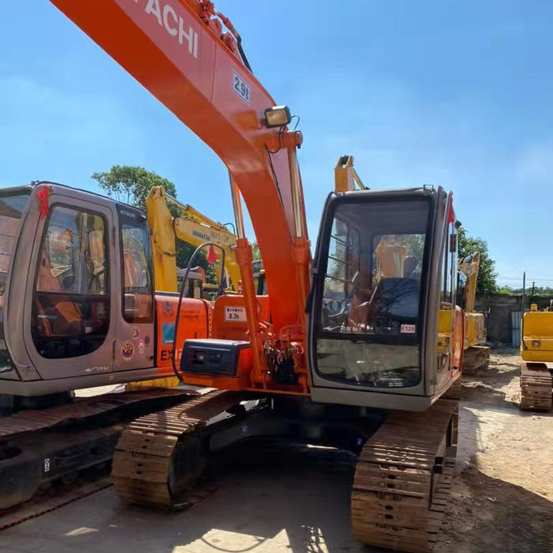 En çok satan HITACHI ex120 Hidrolik sürünen kazma makinesi İkinci el Güzel kalite / Kullanılmış kazma makinesi HITACHI ex120 sıcak satış