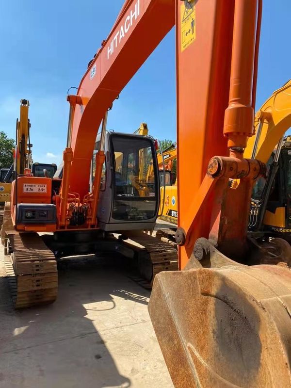 En çok satan HITACHI ex120 Hidrolik sürünen kazma makinesi İkinci el Güzel kalite / Kullanılmış kazma makinesi HITACHI ex120 sıcak satış