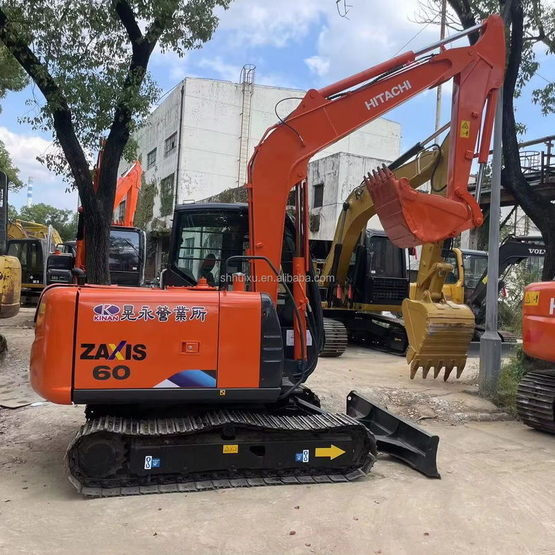 En çok satan HITACHI 60 Hidrolik sürünen kazıcı İkinci el Güzel kalite/kullanılmış kazma makinesi HITACHI 60 sıcak satış